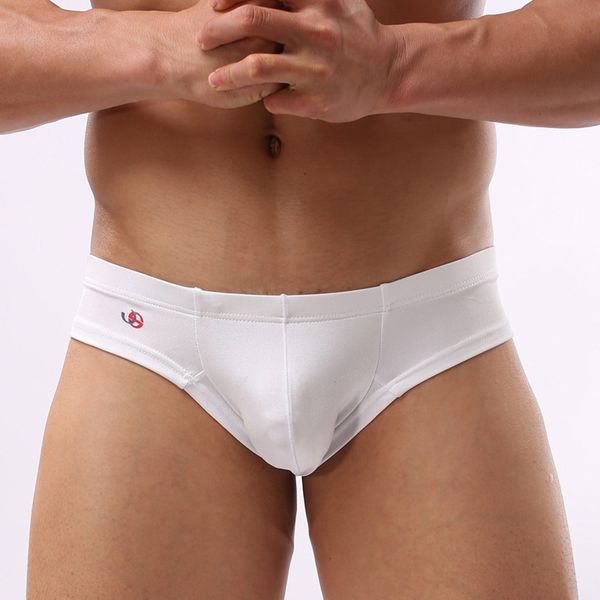 

cockcon u convex bag men's small boxer underwear, Black;white