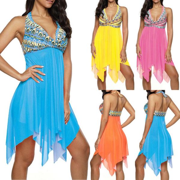 

women's swimwear women mesh bikini cover up beach wear kaftan loose dress plus size, White;black