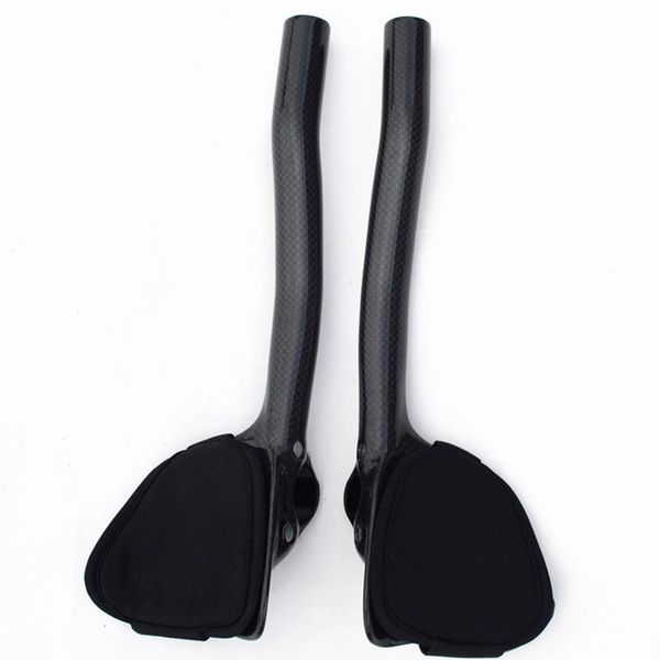 

bike handlebars &components 3k matte gloss road full carbon rest handlebar bicycle extended style aero handle bars