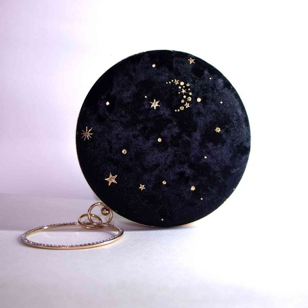 

2021 evening wear bag diamond ring gilded cheongsam dinner dress clutch