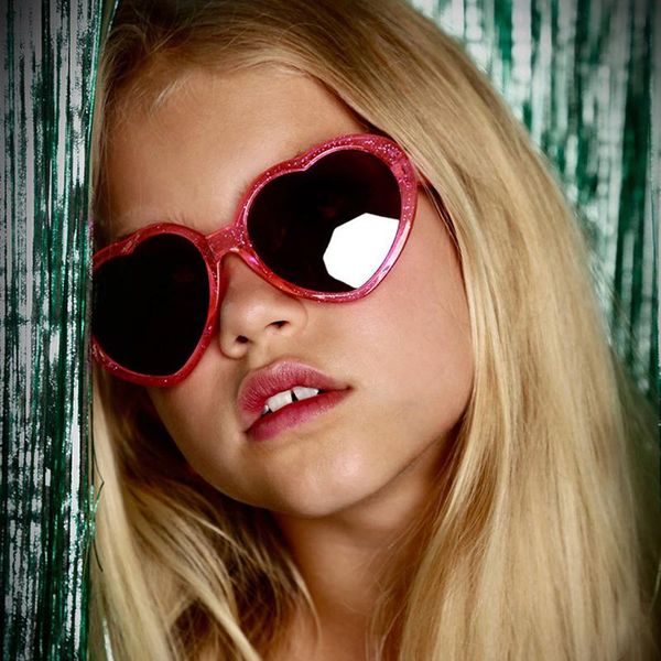 

sunglasses 2021 lovely kids toddler love heart shape uv protection frame sun glass for children boys girls, White;black