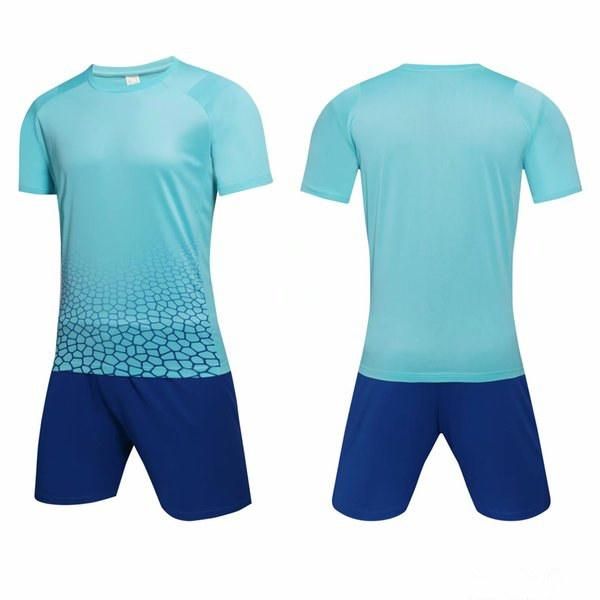 Größe XS-XL, personalisiertes Team, weiß, unbedruckt, Herren-Fußballtrikot, Uniform, individuelle Hemden mit Shorts, aufgedrucktem Design, Namensnummer für Männer, Kinder, Jugendliche, 6 Farben