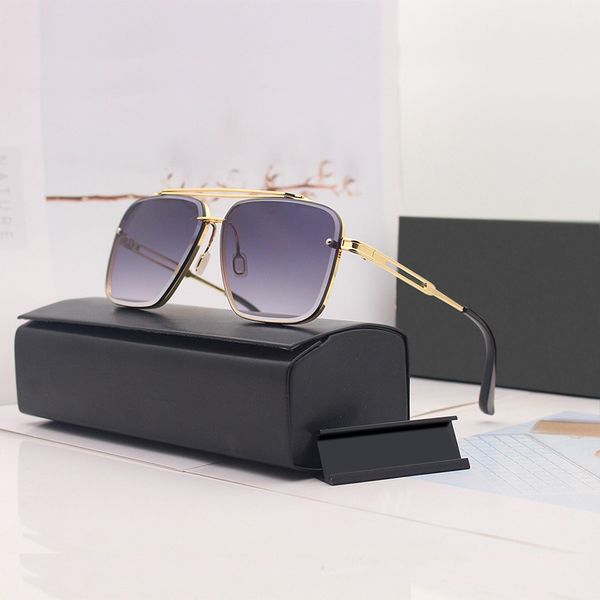 

men's popular sunglasses designer oversized vintage brand dita metal retro fashion style sunglass uv 400 aviator spy sport polarize man, White;black
