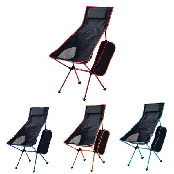 

camping fishing chair travel ultralight folding superhard high load portable beach hiking picnic seat tools accessories