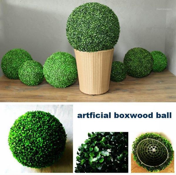 

arrival artificial plastic milan grass plant kissing ball hanging craft ornament for home garden wedding centerpiece decorat1