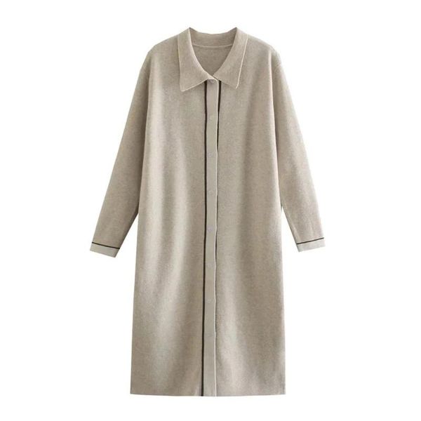 

women's knits & tees xeasy 2021 autumn women vintage simplicity solid sweater female casual cardigan single-breasted long sleeve chic, White