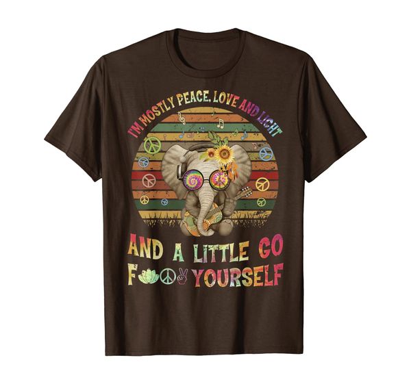 

Elephant I'm Mostly Peace Love A Little Go Fuk Yourself, Mainly pictures