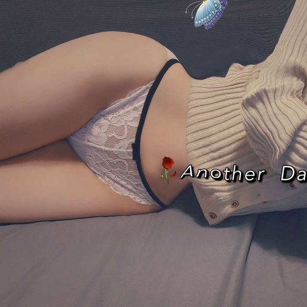 

texia small fragrance ribbon low waist briefs, Black;pink