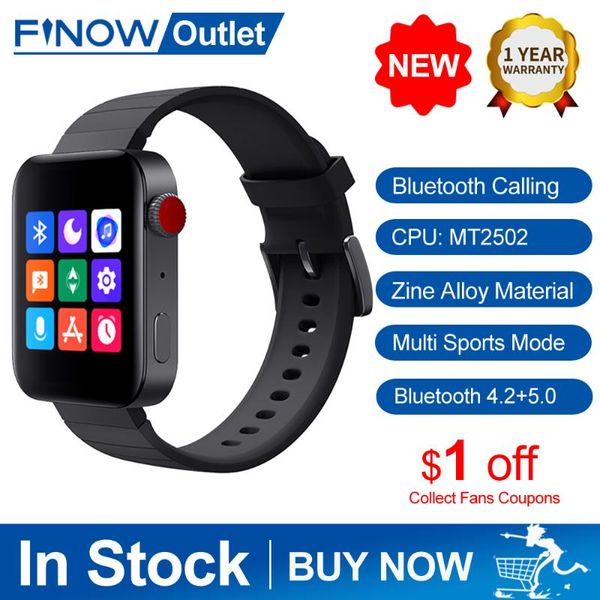

smart wristbands finow m6 ips screen call music player reloj steps heart rate blood pressure sport smartwatch