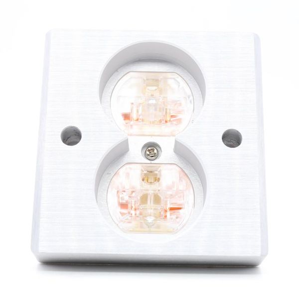 

smart power plugs transparent us ac receptacle wall outlet copper plated socket