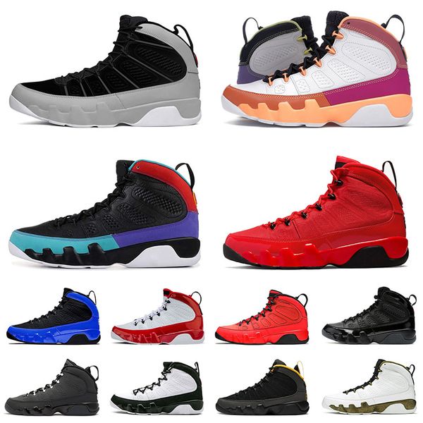 

jumpman 9 9s ix mens basketball shoes designer particle grey chile red motorboat jones change the world gym red space jam sports sneakers tr