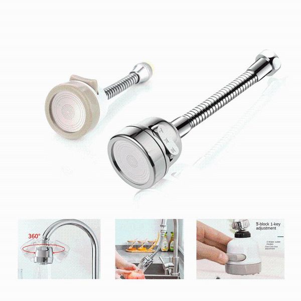 

kitchen nozzle for faucet tap aerator 360Â° rotate splash-proof adjusting bathroom shower accessories all faucets