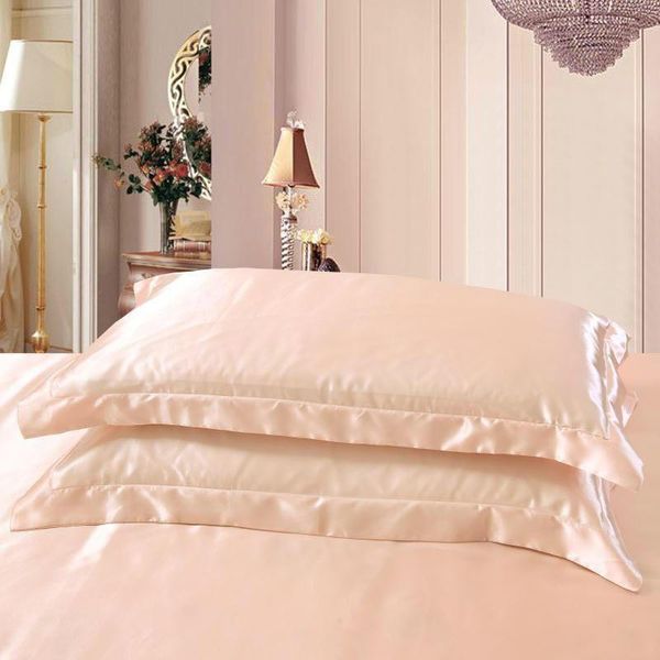 

cushion/decorative pillow emulation silk satin pillowcase case 1pc 48cmx74cm various colors to choose dard/queen