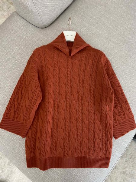 

cashmere knitted twist new style female temperament, White