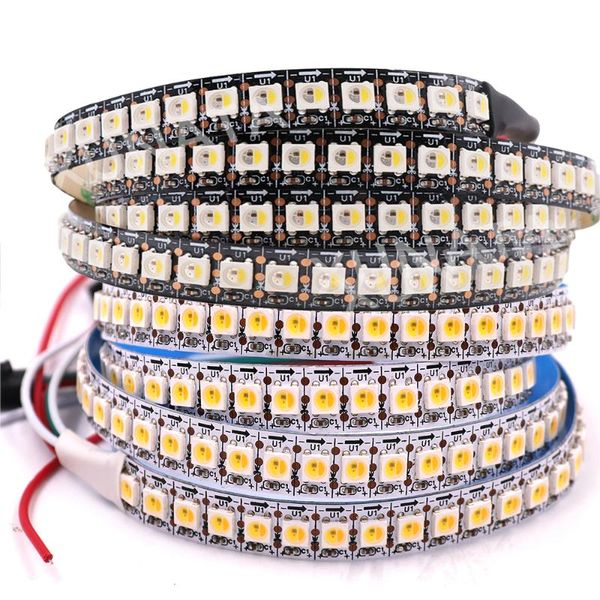 

strips 5v sk6812 individually addressable led strip light rgbw rgbww rgbnw flexible tape waterproof pixel similar ws2812b
