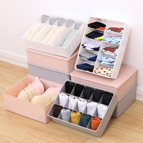 

storage drawers multi grid underwear organizer closet bras briefs socks ties drawer box organizers