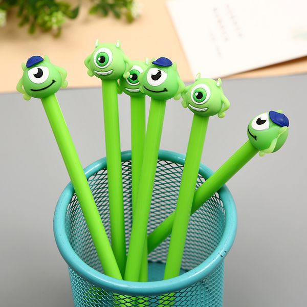 

pen korean cartoon cute one eyed monster one eyed villain neutral student stationery