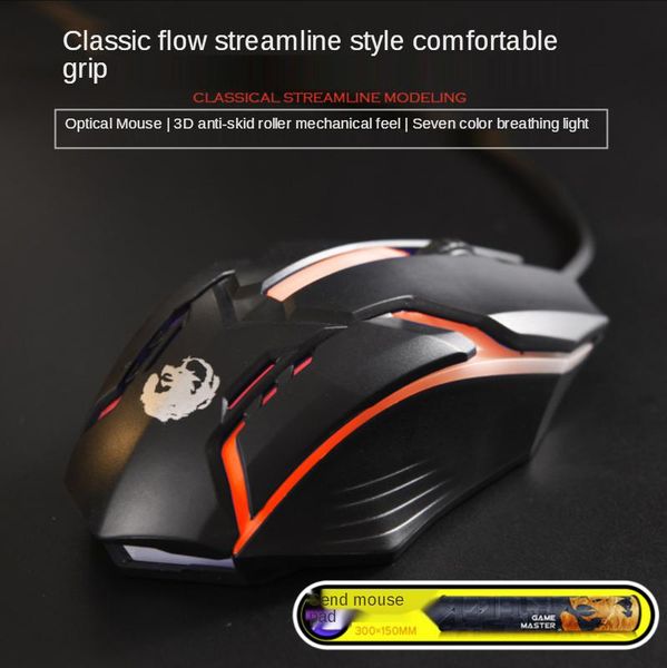 

mice wired optical mouse computer high-quality business for lapusb interface