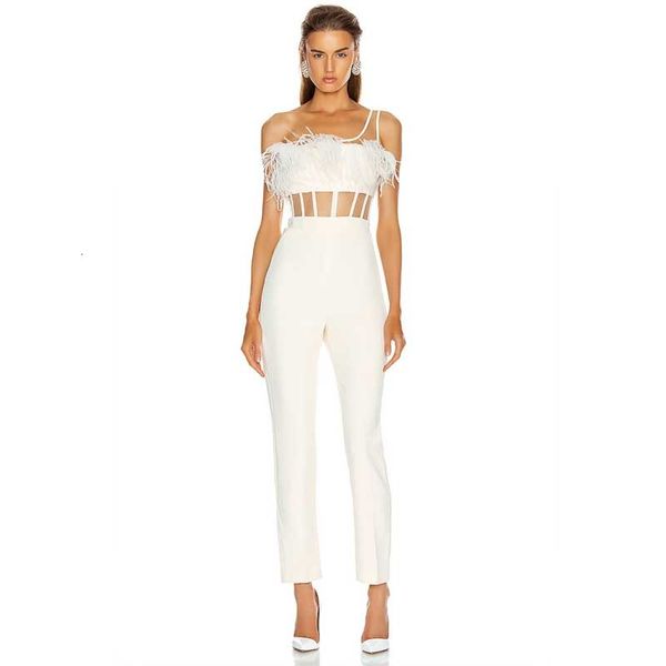 

dress attacked white spaghetti strapless tight celebrity boutique party bandage overalls, Black;gray