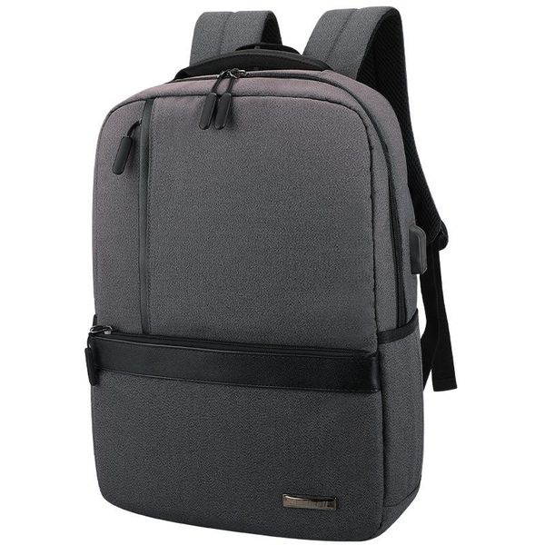 

backpack men usb charging 15.6 inch computer waterproof large capacity anti theft travel pack male school student bag mochila