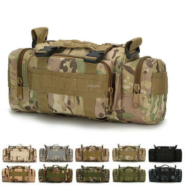 

tactical army crossbody bag molle handbag outdoor waterproof waist hiking travel camping shoulder bags