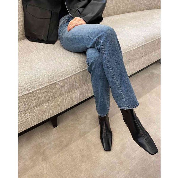 

jeans asymmetrically cut vintage straight nine-point woman pants 2tlj, Blue
