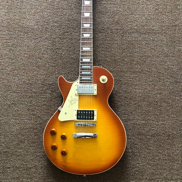 

electric guitar,rosewood fingerboard,maple top