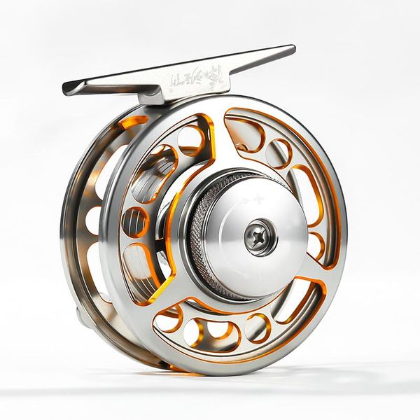 

baitcasting reels full aluminum reel left right handed ice wheel 50mm 60mm gear ratio pesca carp fishing molinete