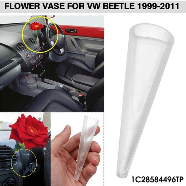 

interior decorations 1c28584496tp car flower vase holder ornaments dashboard decor for- beetle 1999-2011