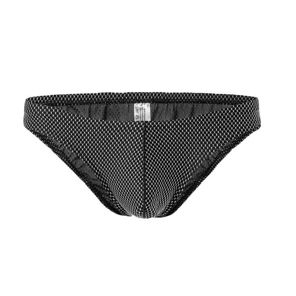 

underpants men's thong underwear short gay men trend personality printing mens briefs cuecas masculinas, Black;white