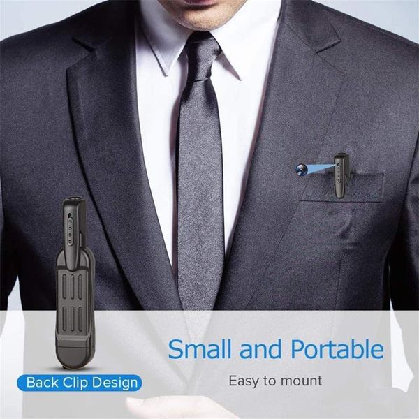 

digital camera audio video recorder micro cam magnetic body motion detectionwith clip home and office mini cameras