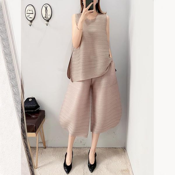 

women's pants & capris female 2021 easing straight thin korean wild cover hip leisure summer wide-leg, Black;white