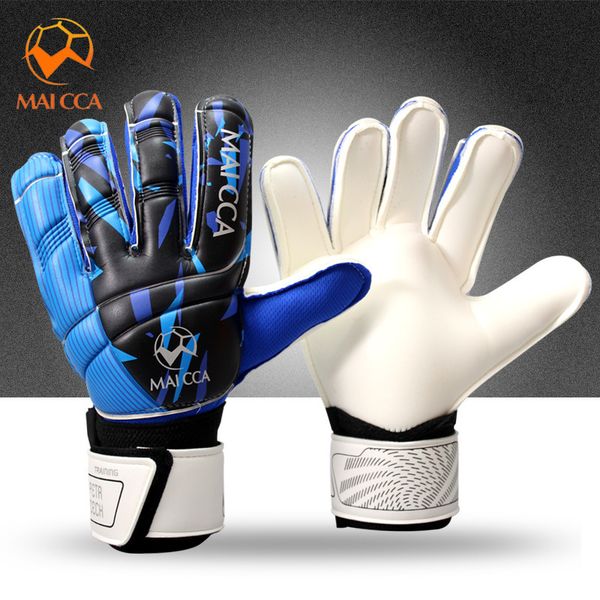 

mccarthy children's youth football goalkeeper gloves gantry training gloves full milk tape finger protection, Black