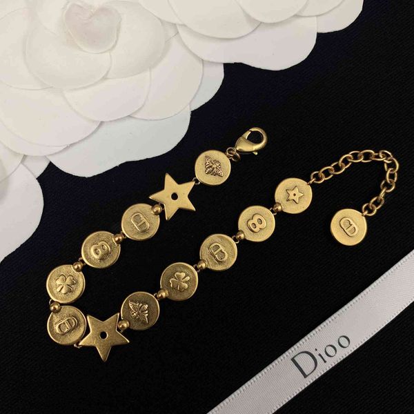 

new letter brass bracelet female net red 8 black friday deals, Golden;silver