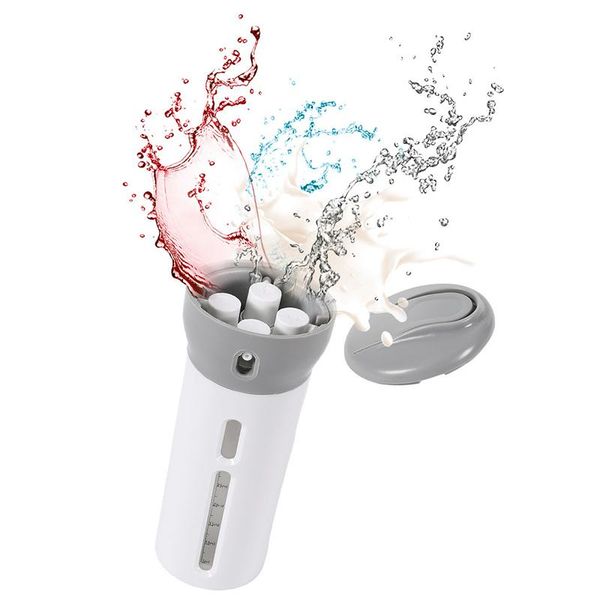 

storage bottles & jars 2021 portable 4 in 1 lotion dispenser bottle rotate shampoo shower gel sub-bottle travel emulsion bottling