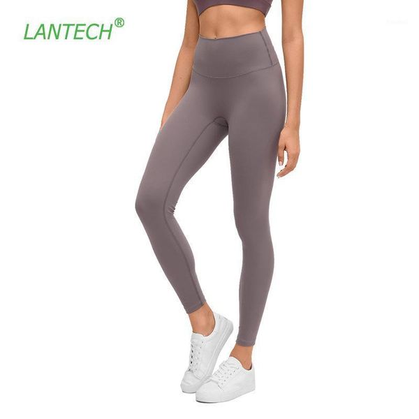 

yoga outfit lantech women classical 3.0 version naked-feel workout gym tights squatproof high waist fitness sports wear leggings