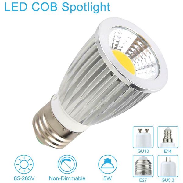

bulbs 9w/12w/15w super bright cob led lamp gu10/e27/e14 gu5.3 bulb lighting ac85-265v lights spotlight for home decor