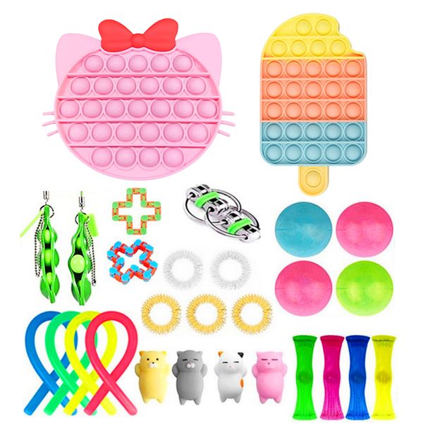 

28pcs fidget toys set stress relief hand toys for adults kids