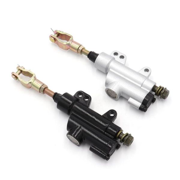 

motorcycle brakes m10 40mm 50mm double hole rear hydraulic brake master cylinder pump for 50cc 70cc 110cc 125cc 150cc 250cc dirt pit bike at