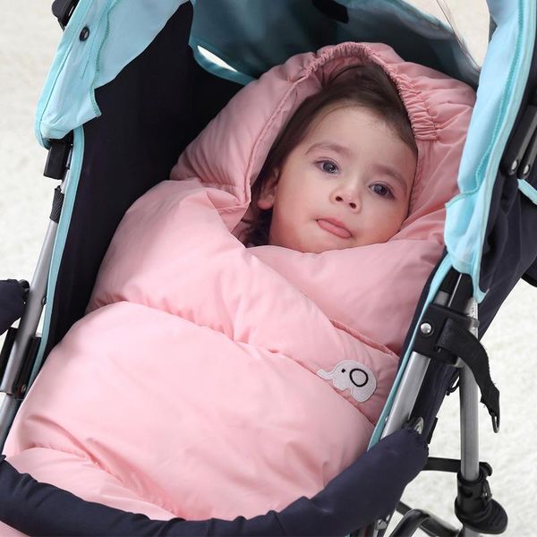 

winter thicken baby sleeping bags for bed stroller ergonomic cotton sleepsacks brushed born envelope swaddle