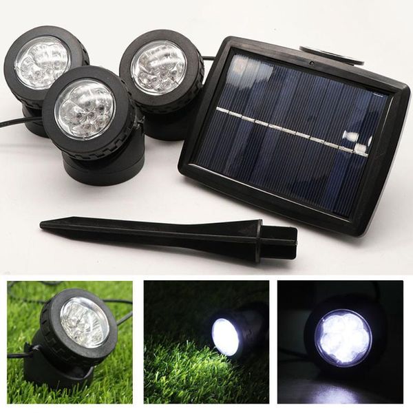 

lawn lamps solar pond lights submersible landscape spotlight waterproof outdoor underwater lightprojector lamp for garden pathway