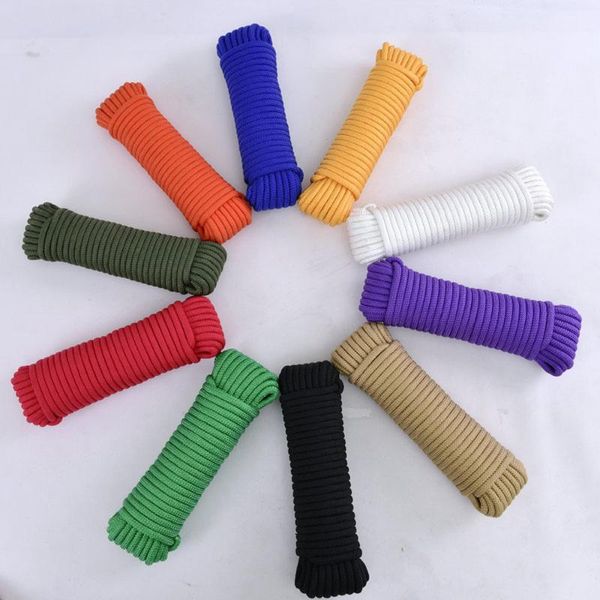 

dia 4mm core-spun parachute cord lanyard tent rope for hiking camping clothesline diy bracelet outdoor gadgets