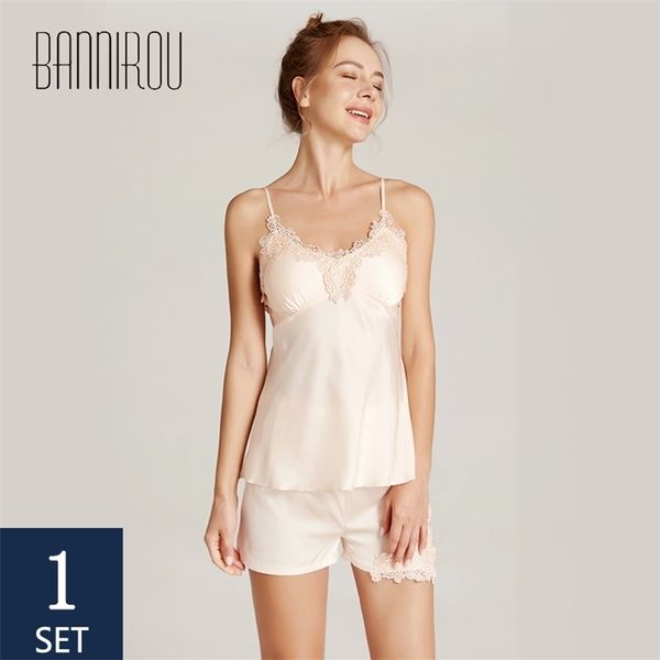 

bannirou summer pijama women's pajamas women pajama sleepwear for woman pyjamas women pajamas for women lace pajama 210325, Black;red