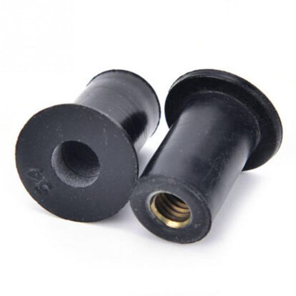 

6pcs jack well nuts black accessories windshield screw rubber waterproof kayak bolt kit rafts/inflatable boats