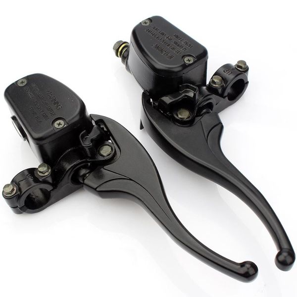 

motorcycle brakes universal 7/8" 22mm front left right cable hydraulic brake pump master cylinder disc lever for 500 polaris atv