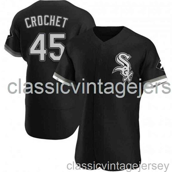 

garrett crochet #45 black ver2 baseball jersey xs-6xl stitched men women youth baseball jersey