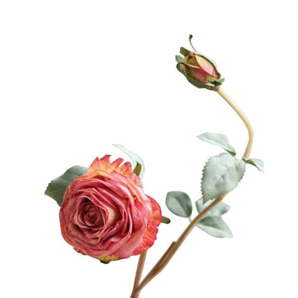 

decorative flowers & wreaths 2-head nice rose flower silk artificial wedding home party decoration