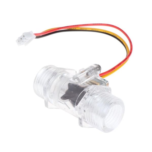 

flow sensors 2021 water sensor switch g1/2" hall effect meter control dc 5-15v