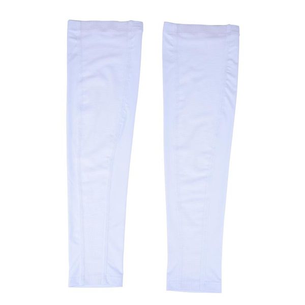 

pair summer arm protective sleeves sun ice elbow & knee pads, Black;gray