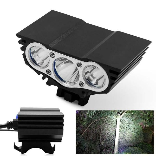 

bicycle front light waterproof led bike head night riding cycling lamp 5v usb chargerable headlamp lights